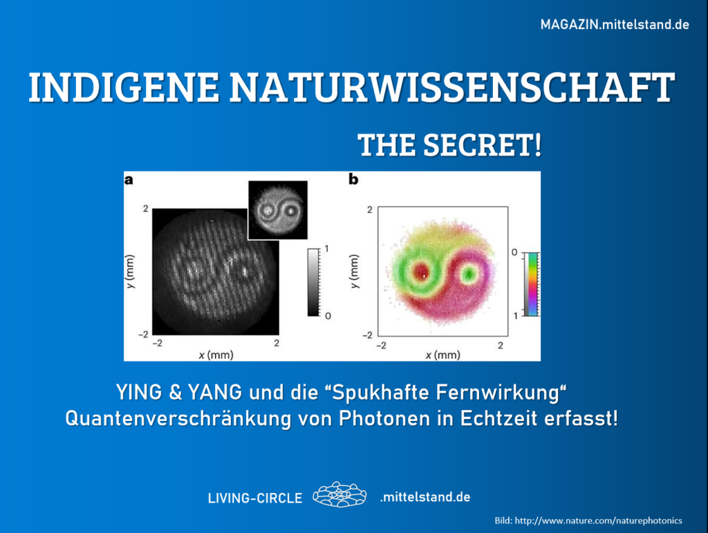 Ying-Yang-Quantenverschränkung